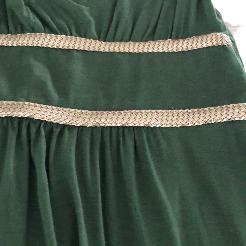 GREEN AND GOLD LEATHER GODDESS MINI - Picture 3 of 5